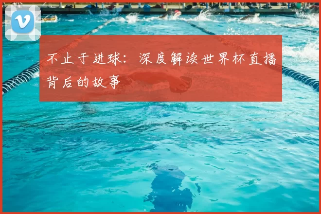 不止于进球:深度解读世界杯直播背后的故事