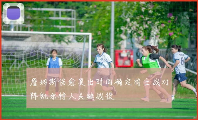 詹姆斯伤愈复出时间确定将出战对阵凯尔特人关键战役